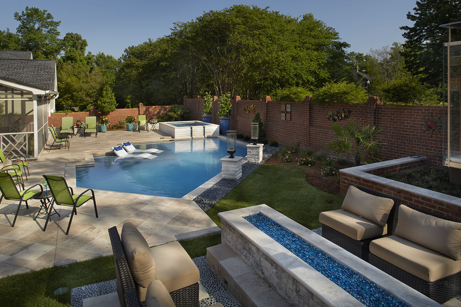 Portfolio Columbia South Carolina Pool Designer Crystal Pools LLC