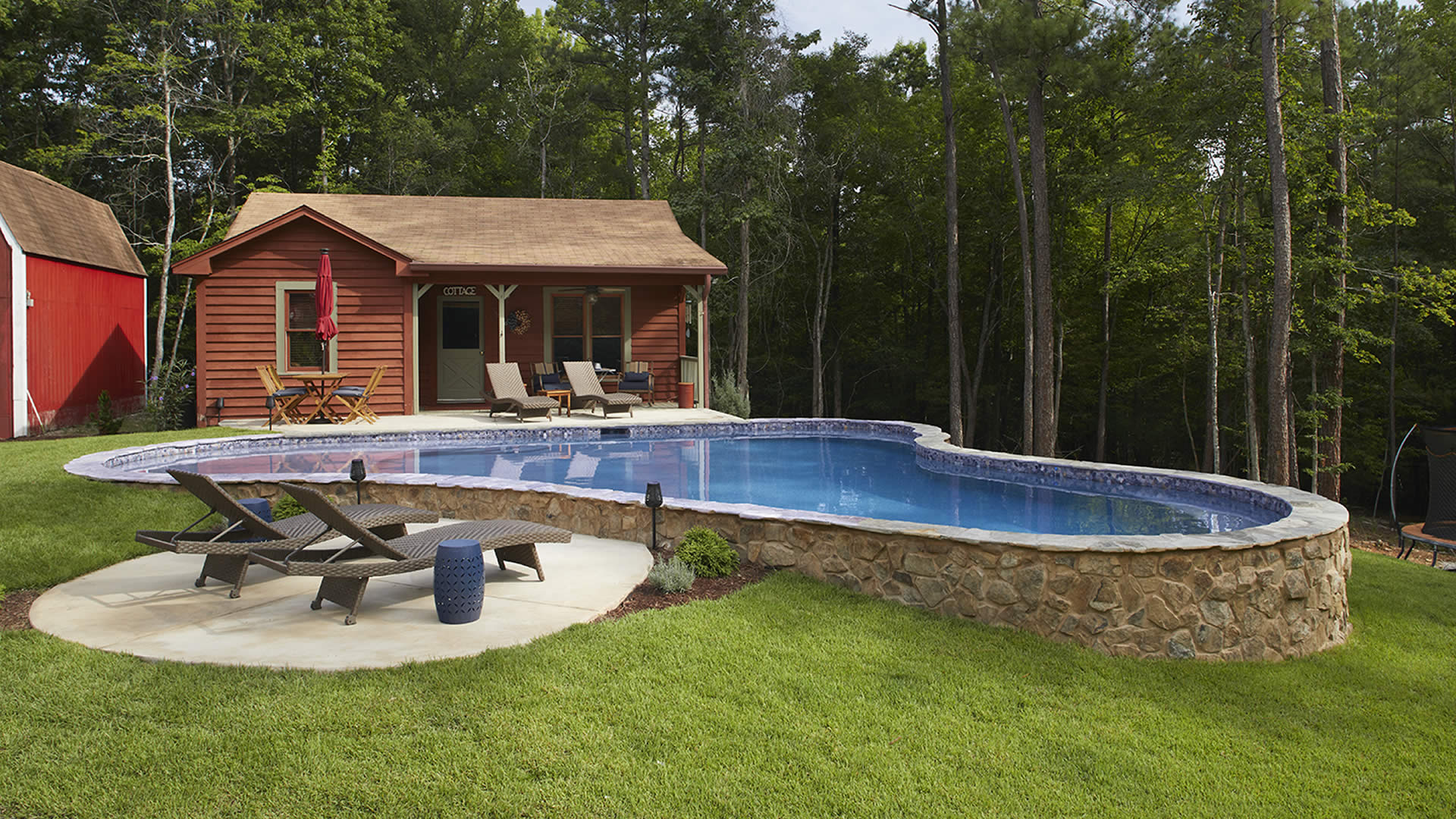Portfolio of Residential Pools & Spas by Columbia and Charleston South