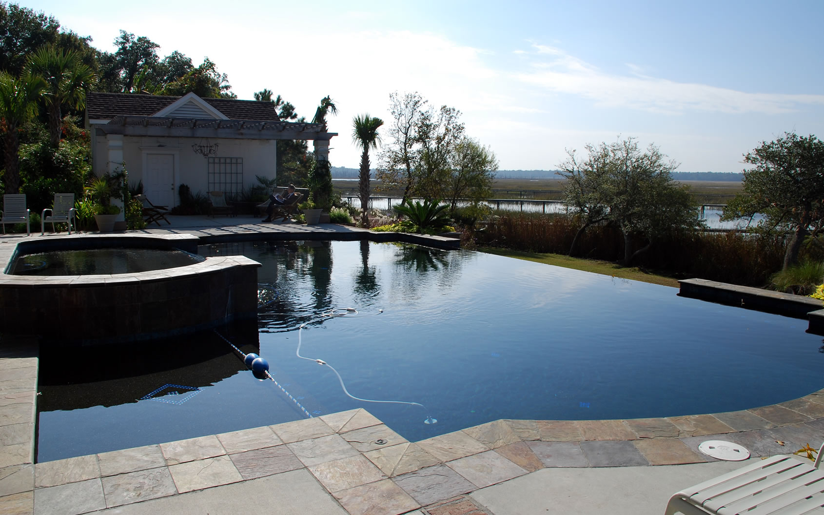 Residential Pools & Spas by Columbia and Charleston South Carolina Pool Designer Crystal Pools LLC