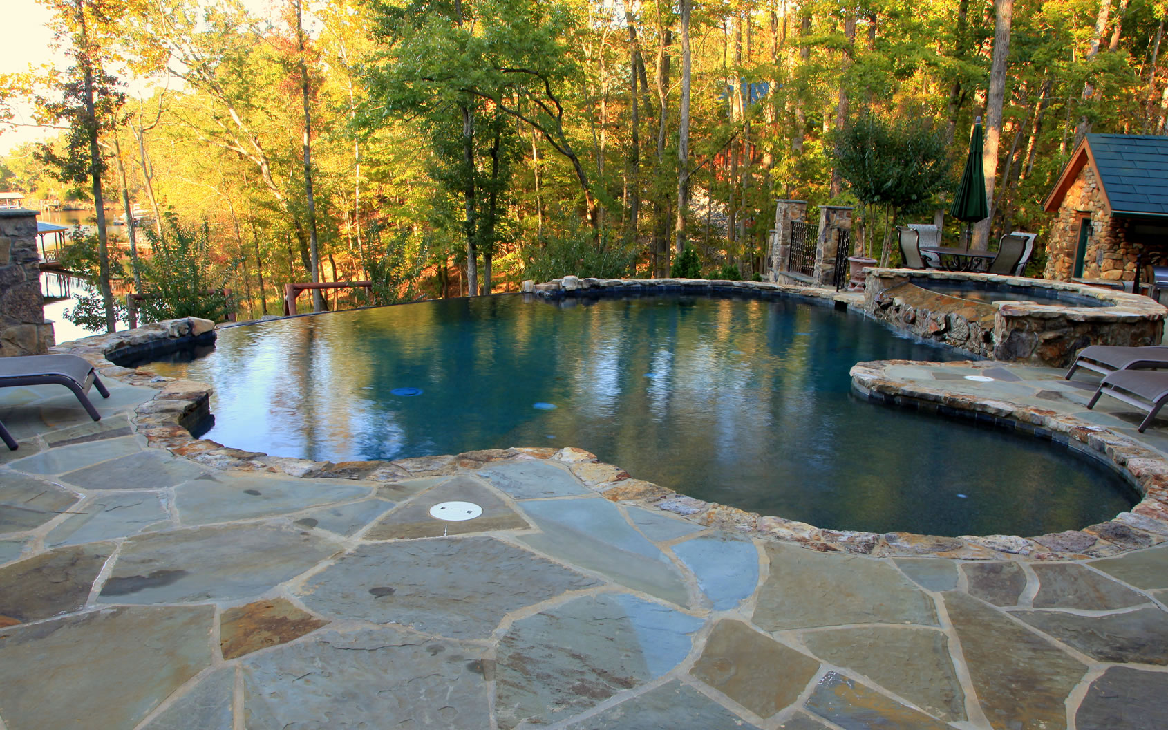 Residential Pools & Spas by Columbia and Charleston South Carolina Pool Designer Crystal Pools LLC