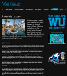 Lakeside Luxury by Alison Felschow WaterShapes