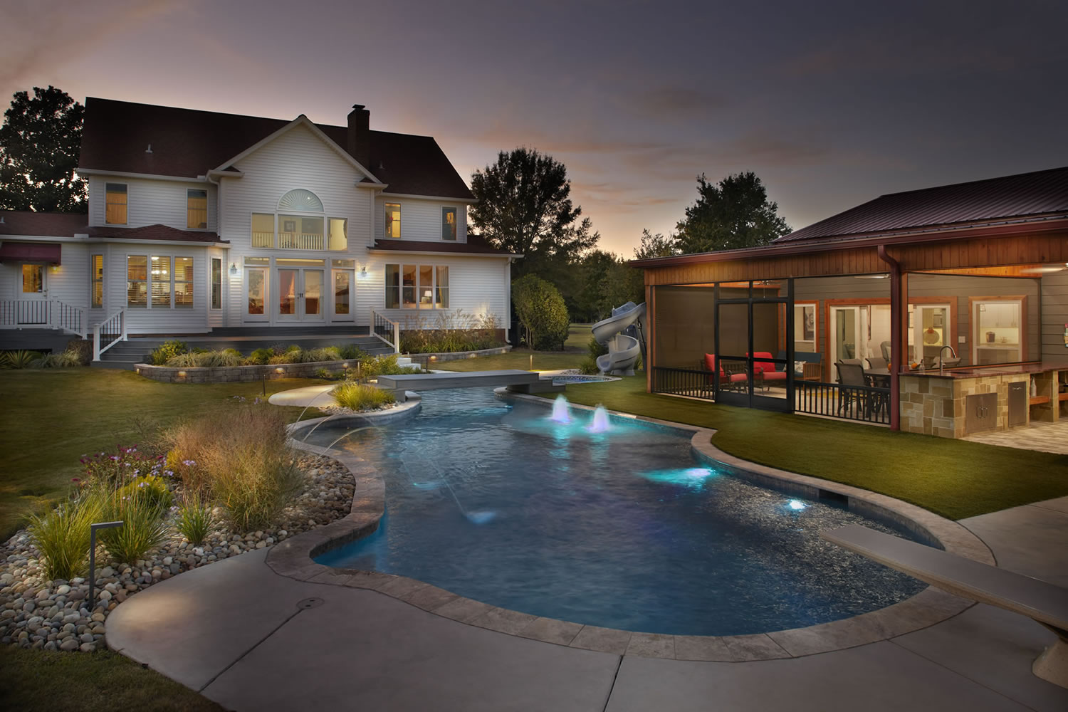 Neeses South Carolina Family Outdoor Living Pool Design Build